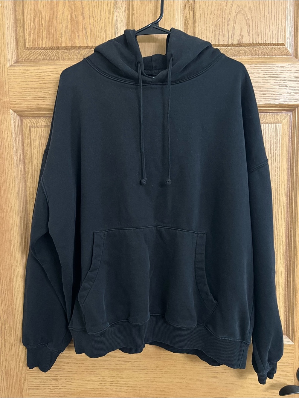 YoungLA Black “MOOD” Graphic Hoodie – White Back Print XL